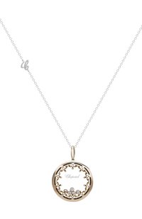 Кулон CHOPARD бесцветного цвета по цене 1339000 руб., арт. 799475-5002, фото 1 Кулон CHOPARD, арт. 799475-5002, фото 1