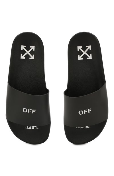 Резиновые шлепанцы OFF-WHITE, арт. 0WIA208R20H640681000, фото 5
