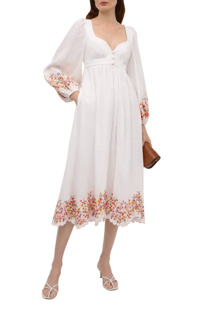 Льняное платье ZIMMERMANN, арт. 1488DMAE, фото 2