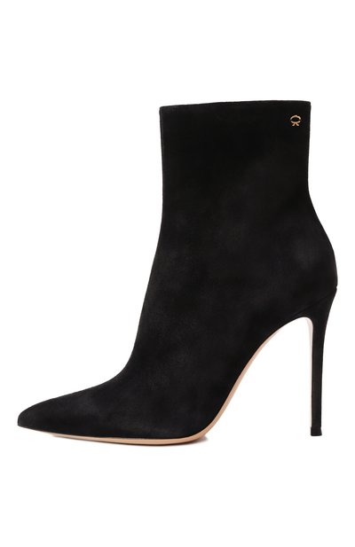 Замшевые ботильоны GIANVITO ROSSI, арт. G73053.15RIC.SUENER0, фото 4