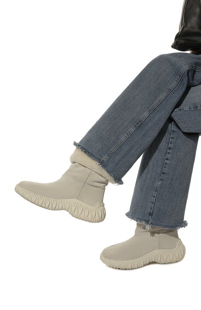 Замшевые сапоги MIU MIU, арт. 5T387D-3A0A-F0K74-010, фото 3