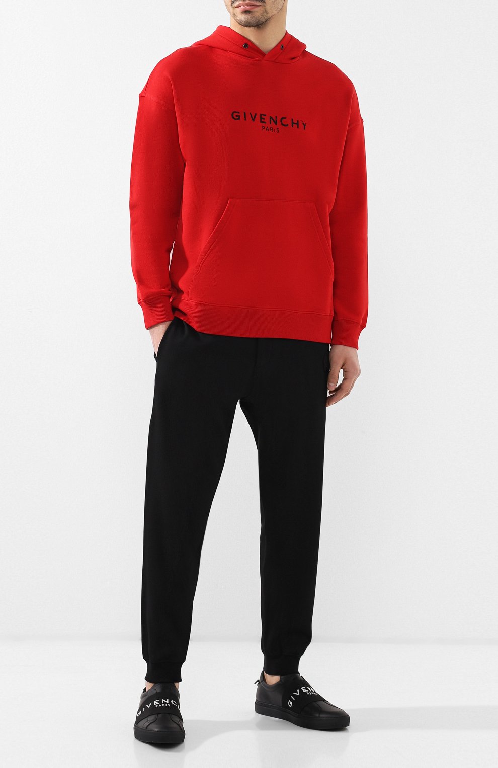 Хлопковое худи GIVENCHY, арт. BM700R30AF, фото 2