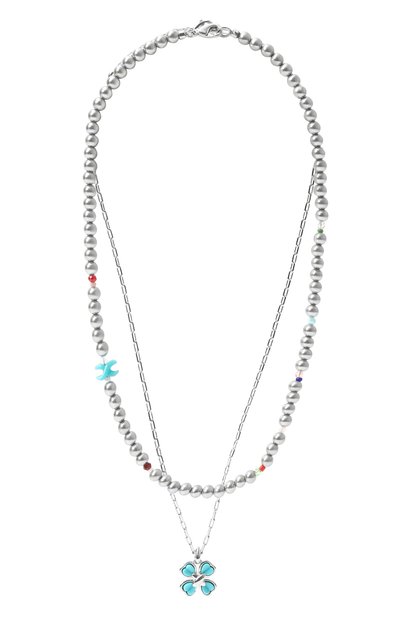 Женское колье clover SSIL, арт. 24SNCV01WBFF