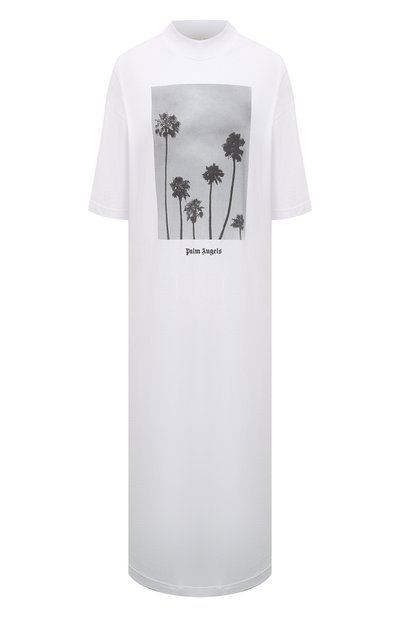 Женское хлопковое платье PALM ANGELS, арт. PWDB105S21JER0020110