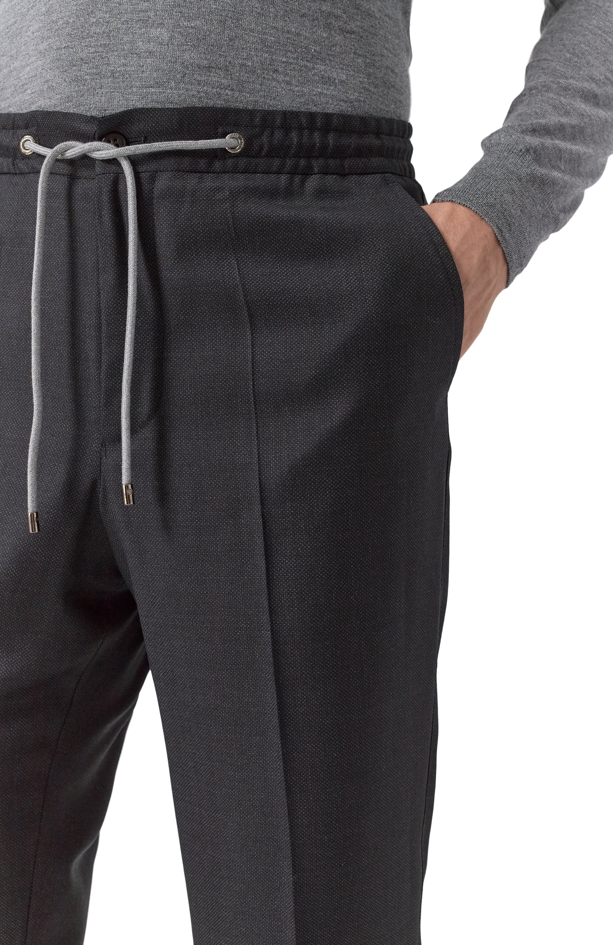 Шерстяные брюки CORNELIANI, арт. 254L25-2517281, фото 5