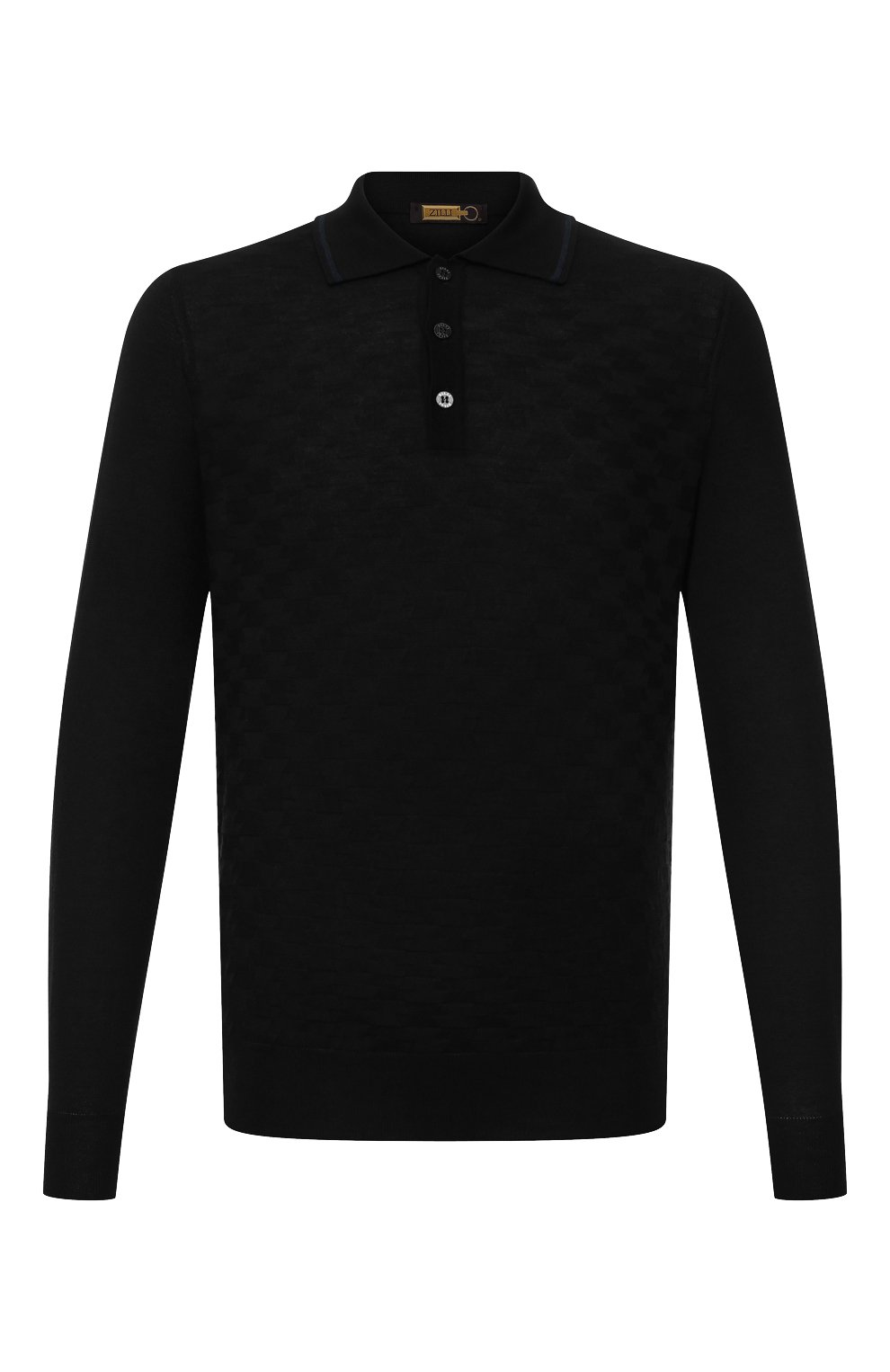 Поло из кашемира и шелка ZILLI, арт. MBW-PB058-ZALL1/ML01, фото 1
