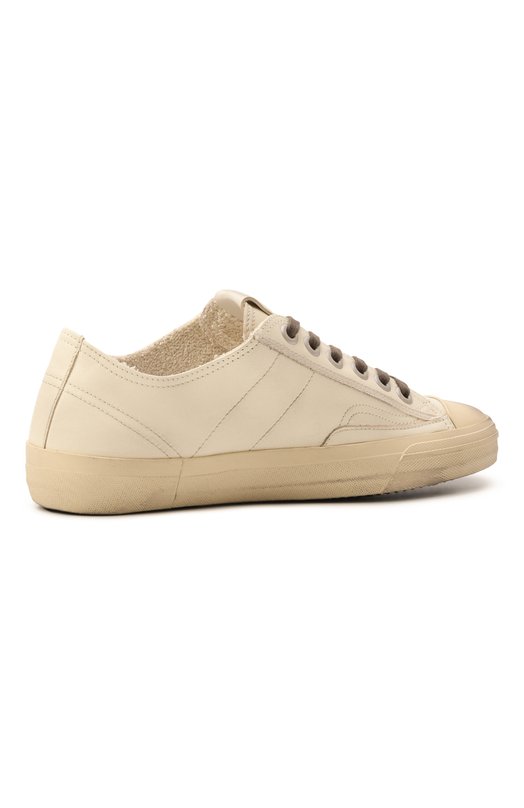 Кожаные кеды V-Star Golden Goose Deluxe Brand GWF00129.F006650 Кремовый  GWF00129.F006650 Фото 5