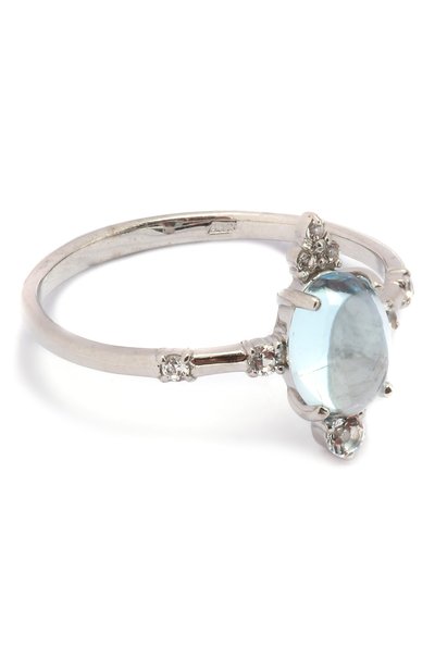 Кольцо с голубым топазом MOONKA, арт. ai-sr-tpz, фото 1