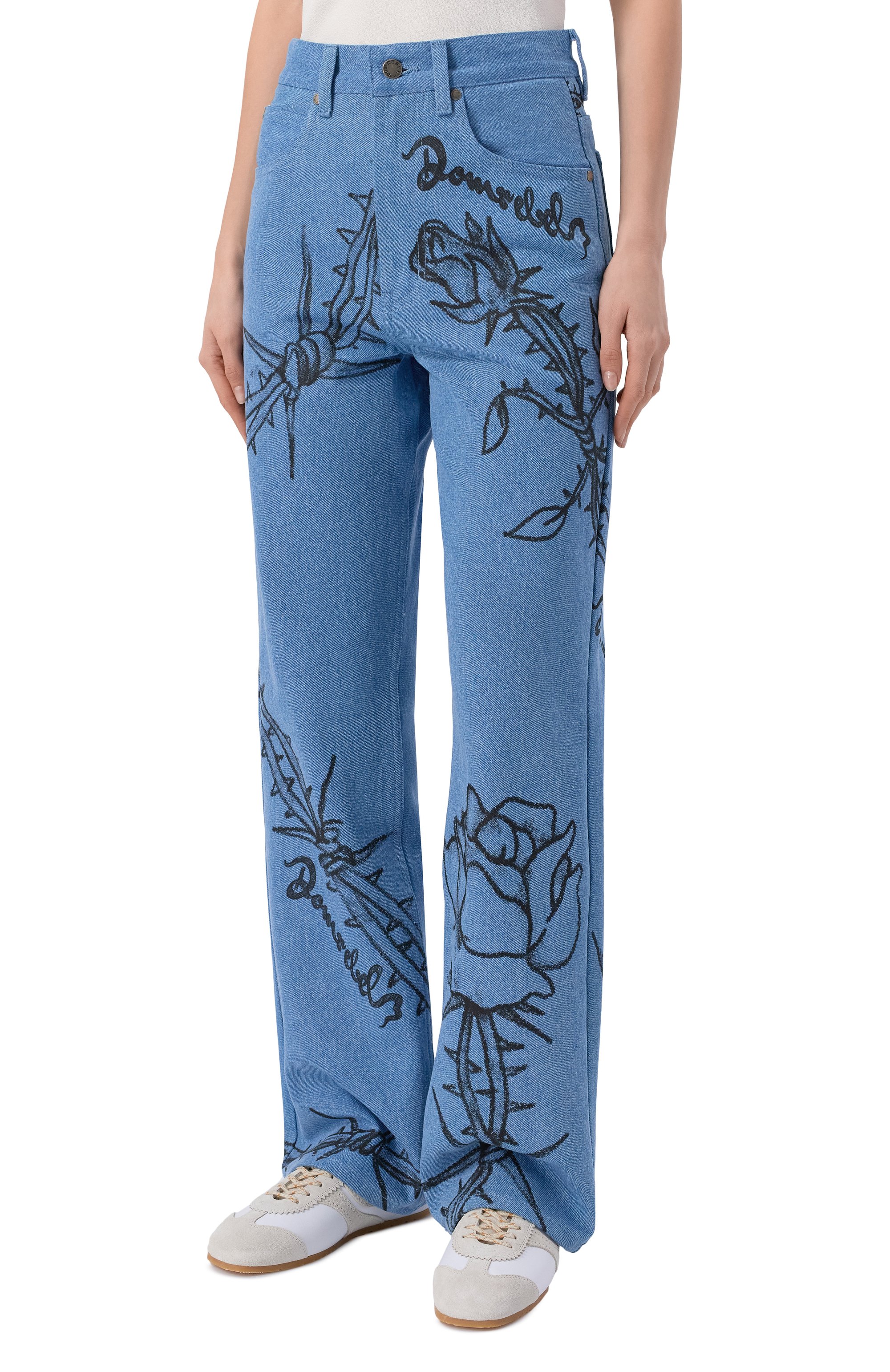 Джинсы inked DOMREBEL, арт. INKED/B00TCUT JEANS, фото 3