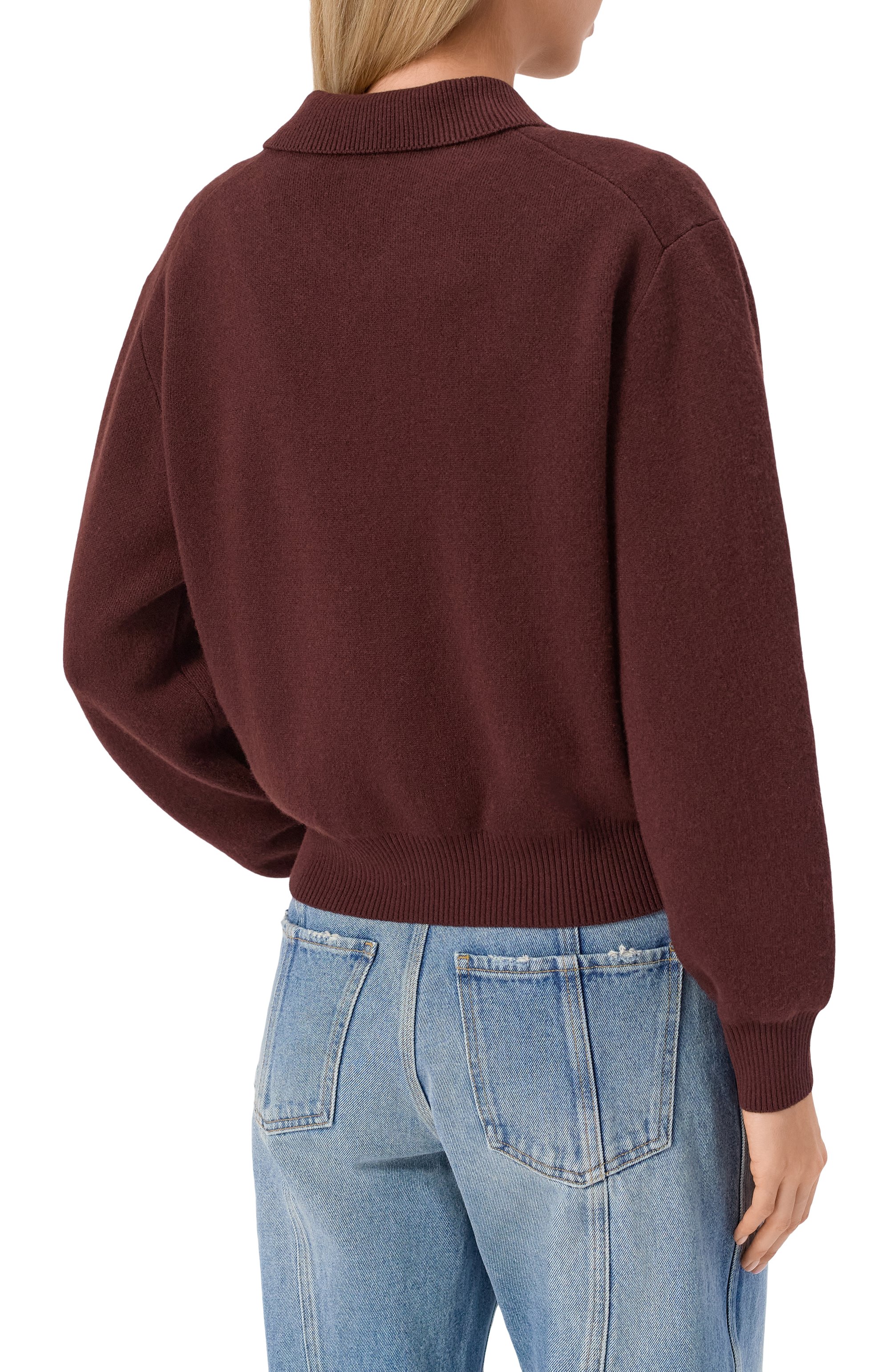 Поло из шерсти и вискозы DUNST, арт. UDSW5C106W2, фото 4