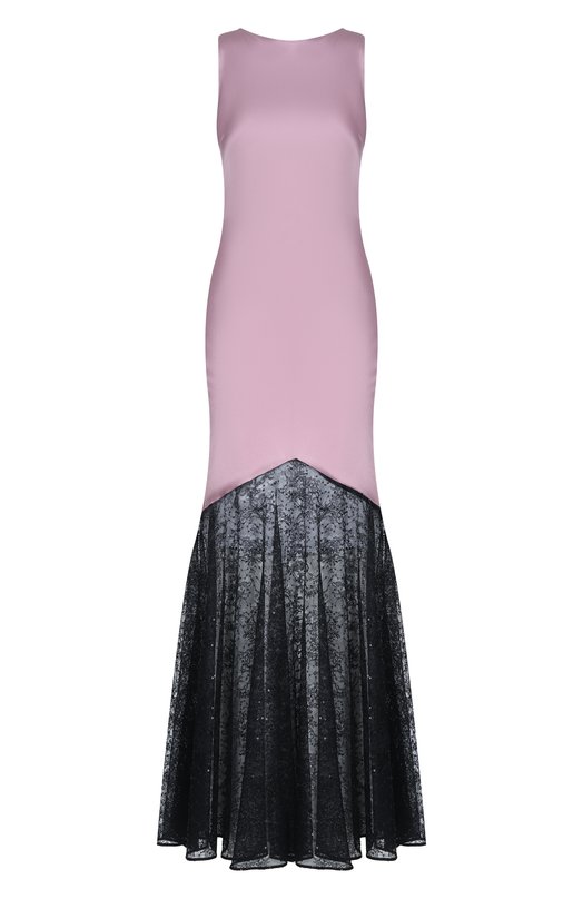 Атласное платье Nina Ricci 26PCR0067/SE1415 Фиолетовый 26PCR0067/SE1415