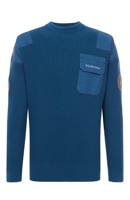 Мужской хлопковый свитер BALENCIAGA, арт. 833238/T3386