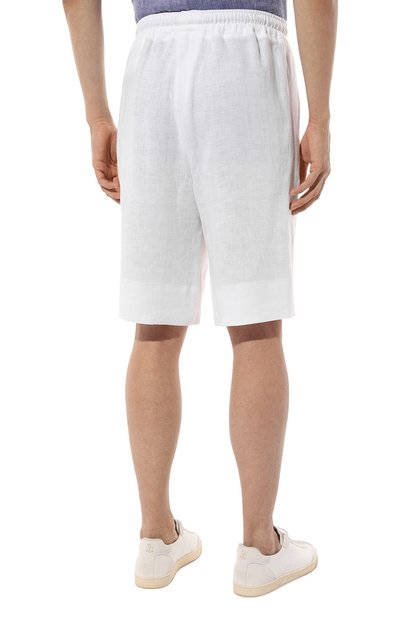 Льняные шорты KITON, арт. UPN005H08838, фото 4