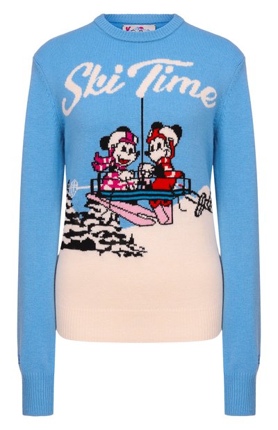 Женский свитер из шерсти и вискозы MC2 SAINT BARTH, арт. QUE0018-02250I/NEW QUEEN C