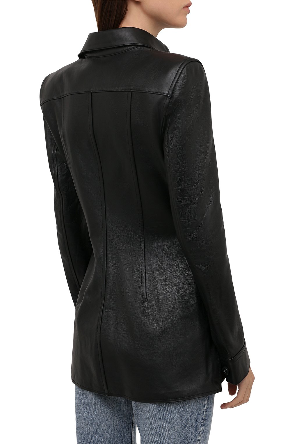 Кожаный жакет ALEXANDER WANG, арт. 1WC3211461, фото 4