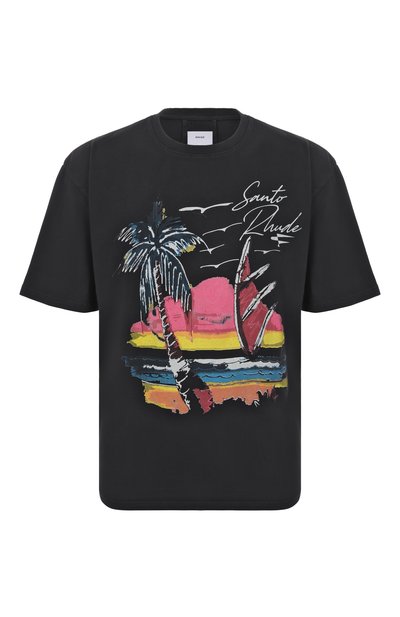 Хлопковая футболка RHUDE, арт. RHPS25TT04012, фото 1