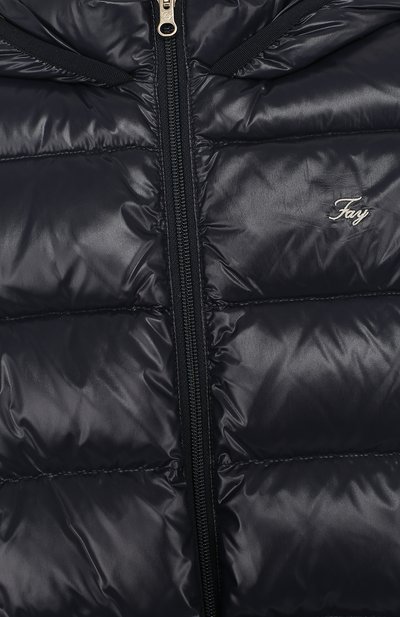 Пуховая куртка с капюшоном FAY JUNIOR, арт. NBQ36358070, фото 3