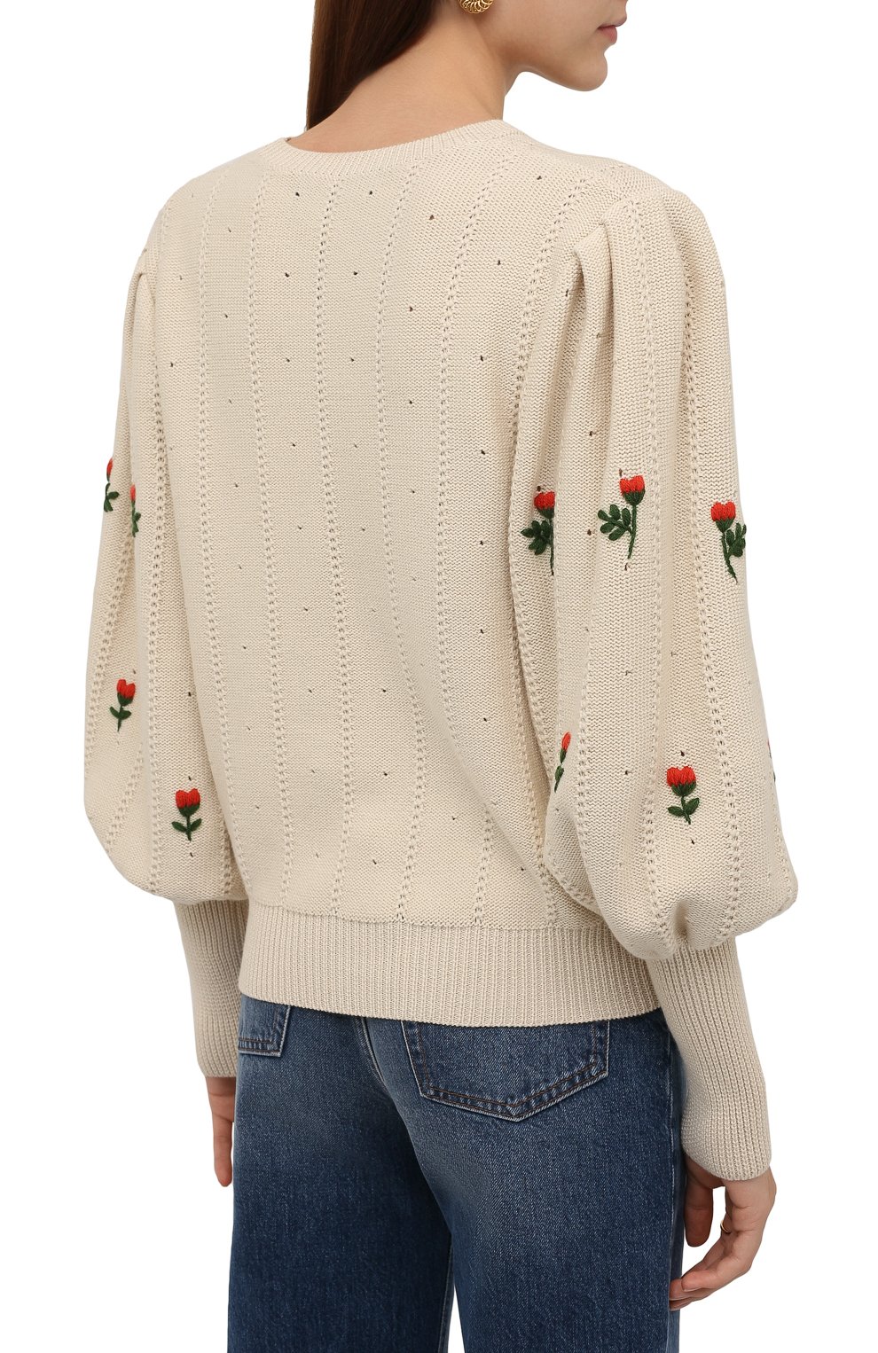 Пуловер из шерсти и хлопка GUCCI, арт. 653328/XKBS9, фото 4