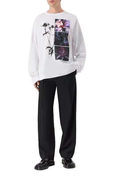 Хлопковый лонгслив DRIES VAN NOTEN, арт. 021120-2603-001, фото 2