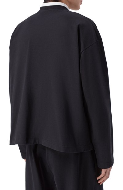 Хлопковый лонгслив PLANTA ROSA, арт. PR/L02.1/RODEO-ICON/300VELVET, фото 4