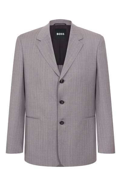 Мужской шерстяной пиджак BOSS, арт. 50534996