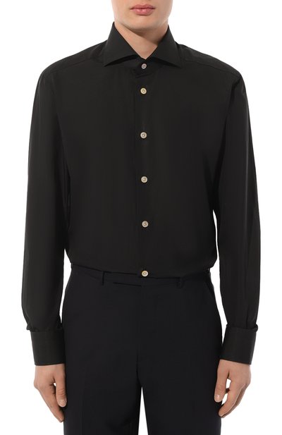 Хлопковая сорочка KITON, арт. UCCH0660105, фото 4