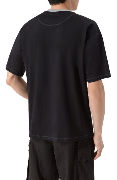 Хлопковая футболка DIESEL, арт. A20940/0PLAT, фото 4