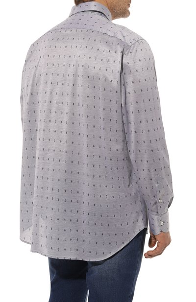 Хлопковая рубашка CANALI, арт. L756/GN02876/3XL-6XL, фото 4