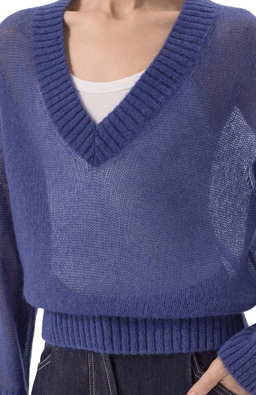 Свитер Brunello Cucinelli M2I776852 Синий  M2I776852 Фото 5