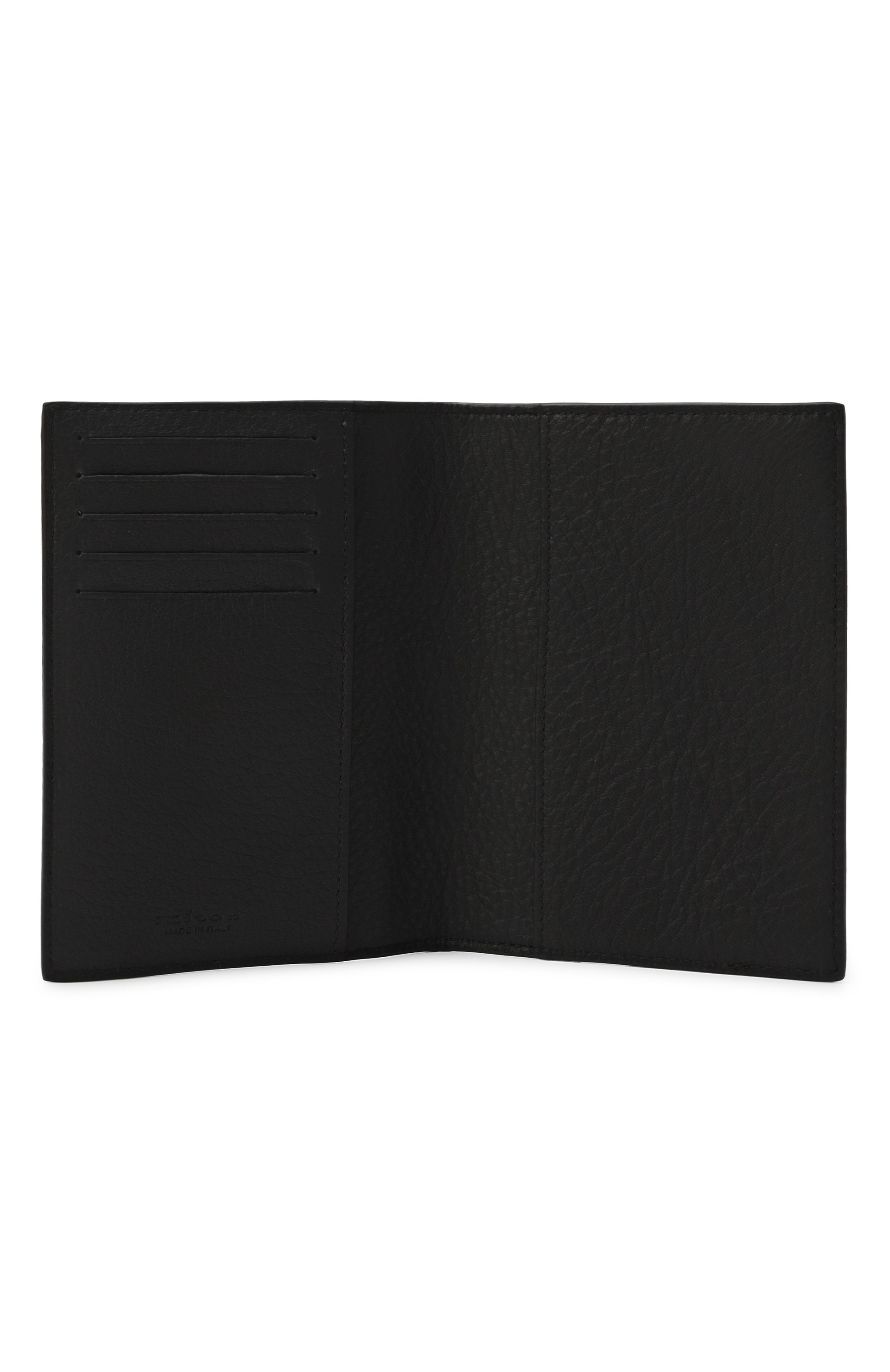 Кожаная обложка для паспорта KITON, арт. UPEA043N0122302, фото 3