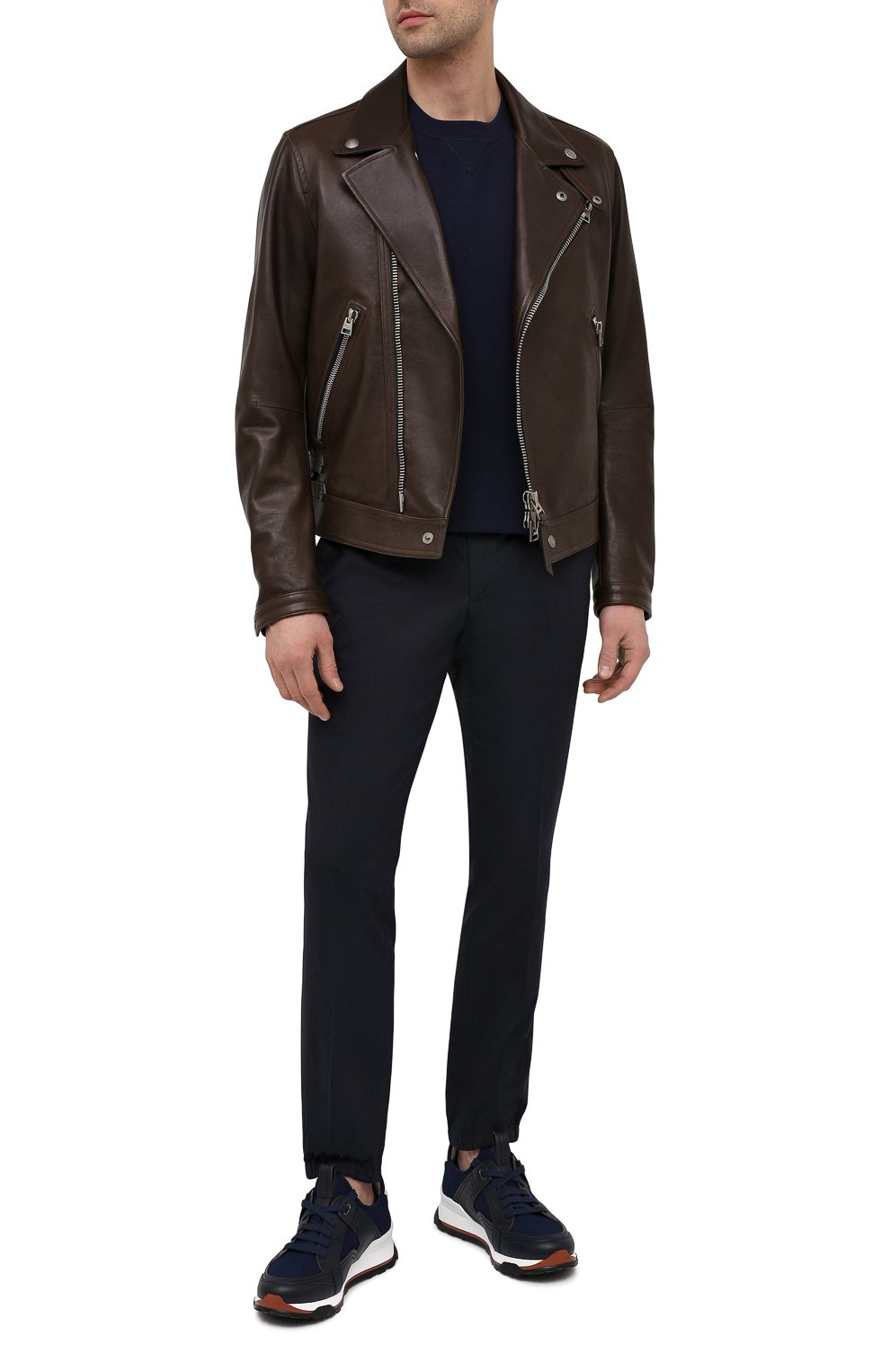 Комбинированные кроссовки siracusa ZEGNA, арт. A4402X-LHNAF, фото 2