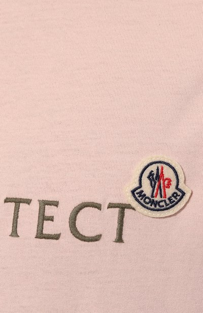 Хлопковая футболка MONCLER, арт. 8C000-31-899M5, фото 5