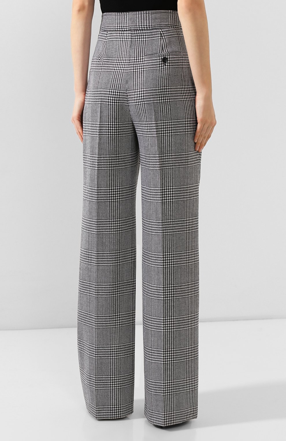 Шерстяные брюки ALEXANDER MCQUEEN, арт. 584794/QJAAH, фото 4
