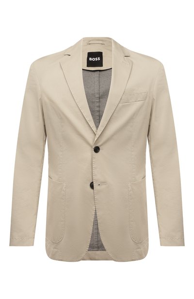 Хлопковый пиджак BOSS, арт. 50468895, фото 1