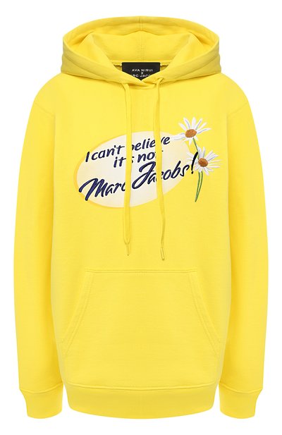 Женский хлопковое худи с принтом MARC JACOBS (THE), арт. M4007837