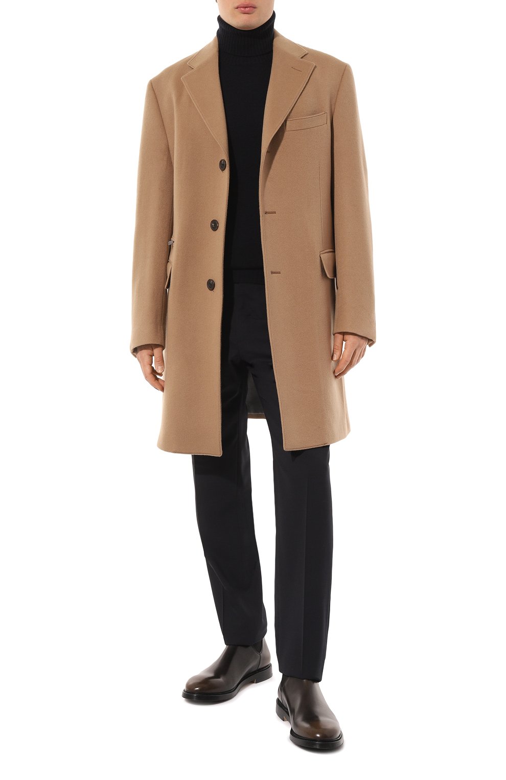 Шерстяной свитер FRADI темно-синего цвета по цене 24150 руб., арт. MD512/WN6106, фото 2 Шерстяной свитер FRADI, арт. MD512/WN6106, фото 2