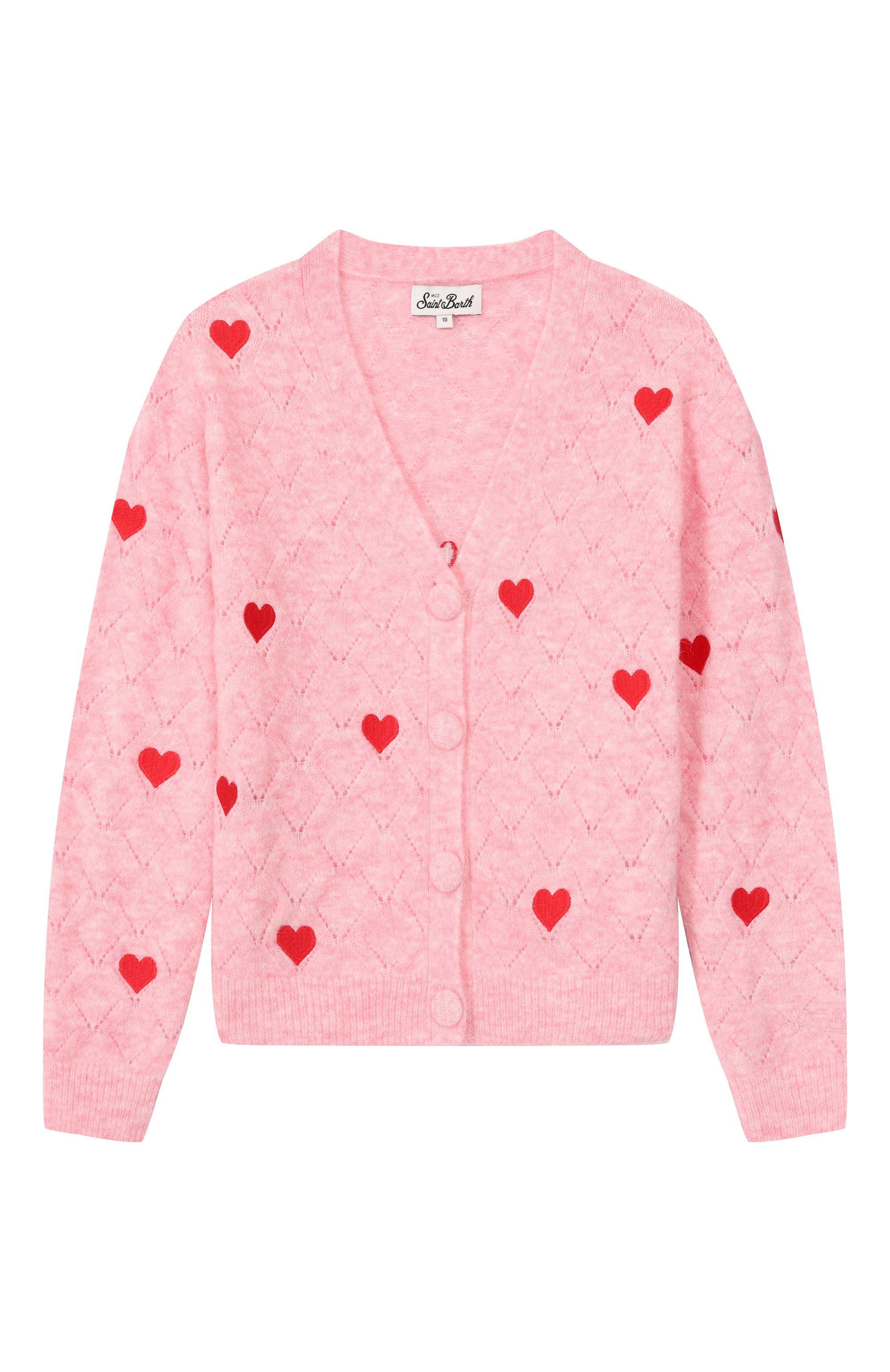 Кардиган из шерсти и вискозы MC2 SAINT BARTH, арт. DNN0002-02152I/DIANNE JR DIAM0NDS ALPACA, фото 1