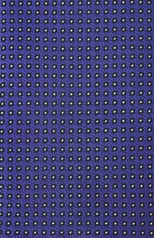 Шелковый галстук Zilli CRAV02M0600VBIE00 Синий  CRAV02M0600VBIE00 Фото 4