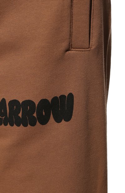 Хлопковые джоггеры BARROW бежевого цвета по цене 19950 руб., арт. 032838/W, фото 5 Хлопковые джоггеры BARROW, арт. 032838/W, фото 5
