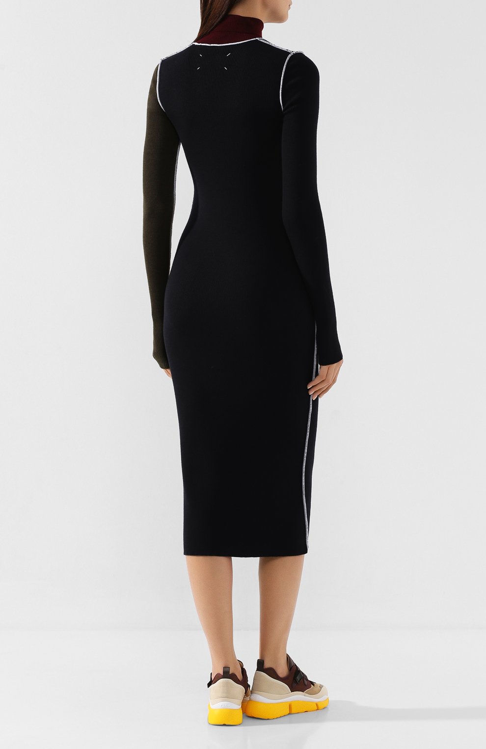 Шерстяное платье MAISON MARGIELA, арт. S51CU0106/S16886, фото 4