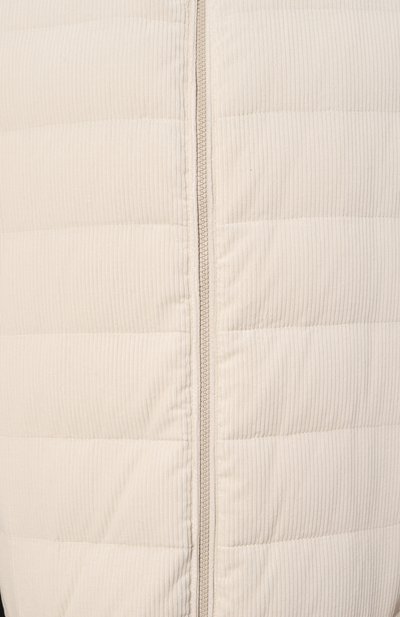 Пуховый жилет из вельвета BRUNELLO CUCINELLI, арт. ML4631714, фото 5