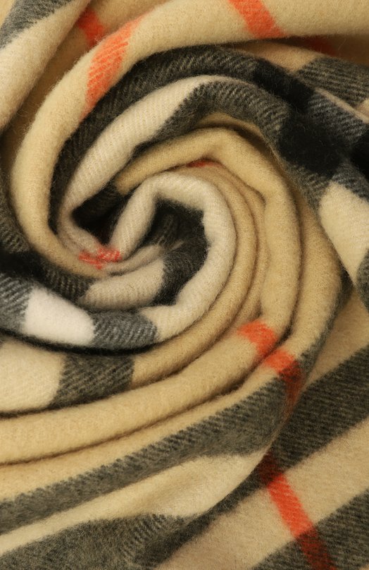 Кашемировый шарф Burberry 8085931 Бежевый  8085931 Фото 4