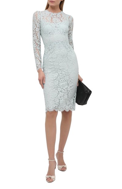 Платье из хлопка и вискозы DOLCE & GABBANA, арт. F6I60T/HLMEA, фото 2