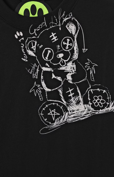 Хлопковая футболка BARROW, арт. S5BKJUTH074, фото 3