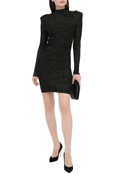 Замшевые туфли BALMAIN, арт. VN1C517/LCMK, фото 2