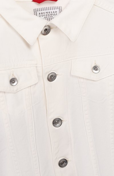 Джинсовая куртка BRUNELLO CUCINELLI, арт. B0Y160900A, фото 3