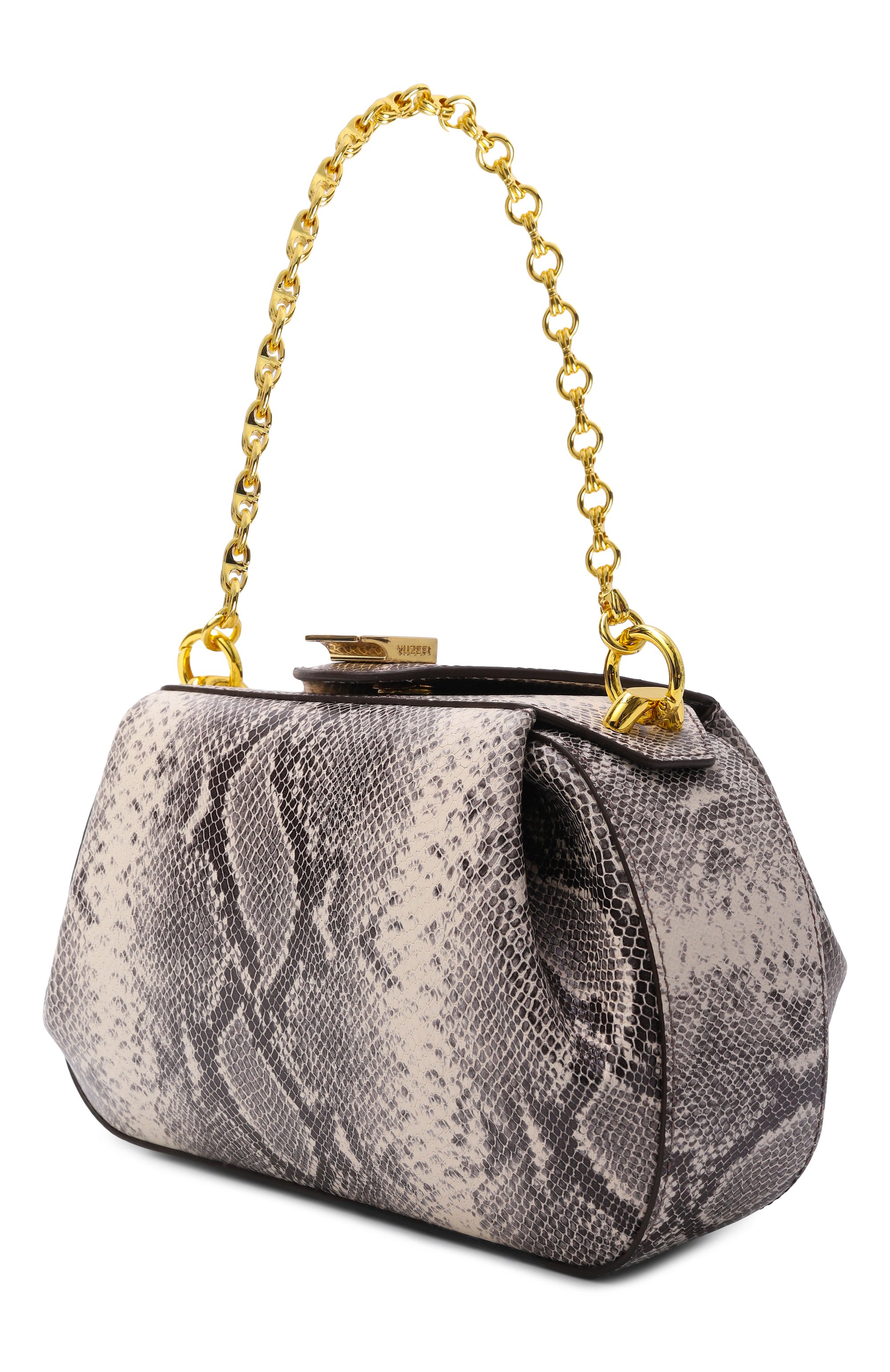 Сумка oyster mini YUZEFI, арт. 0YSTER CLUTCH MINI/EMB0SSED LEATHER, фото 4