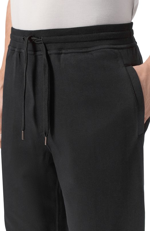 Хлопковые брюки Brunello Cucinelli MW8633243G Чёрный  MW8633243G Фото 5