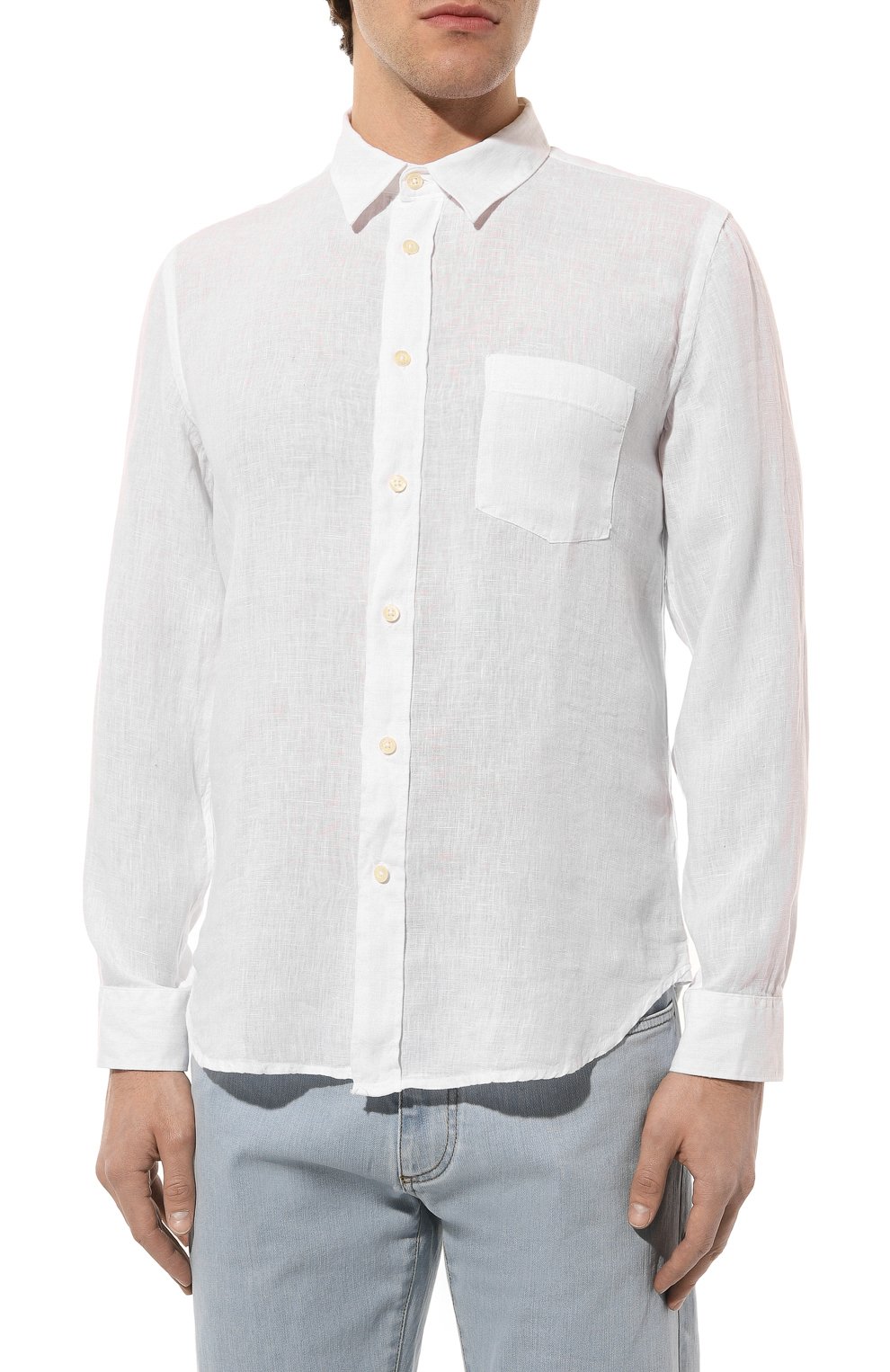Льняная рубашка 120% LINO, арт. Y0M1425/0000115/000, фото 3