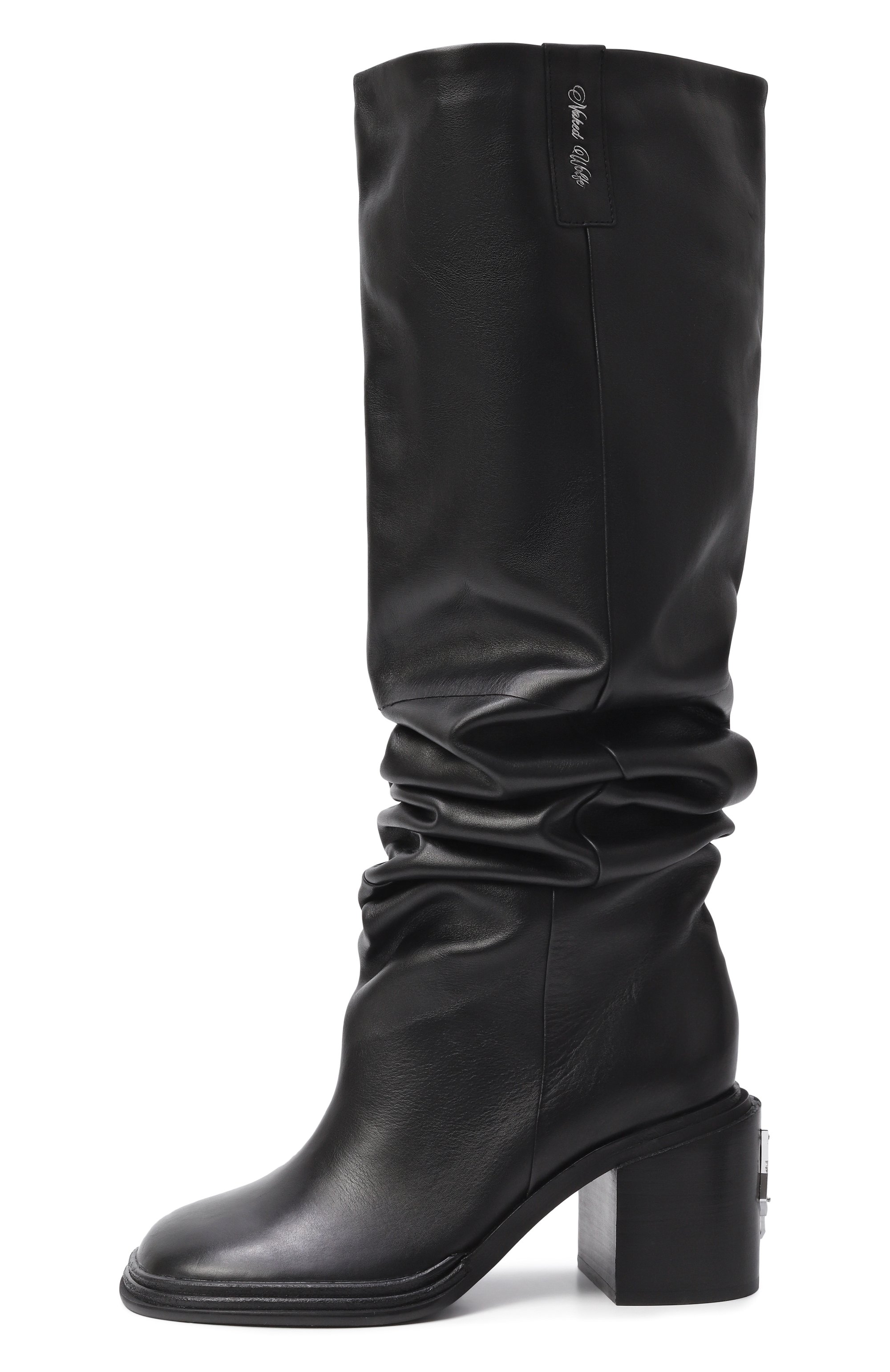 Кожаные сапоги nature NAKED WOLFE, арт. NATURE/NAPPA PRINCE, фото 4